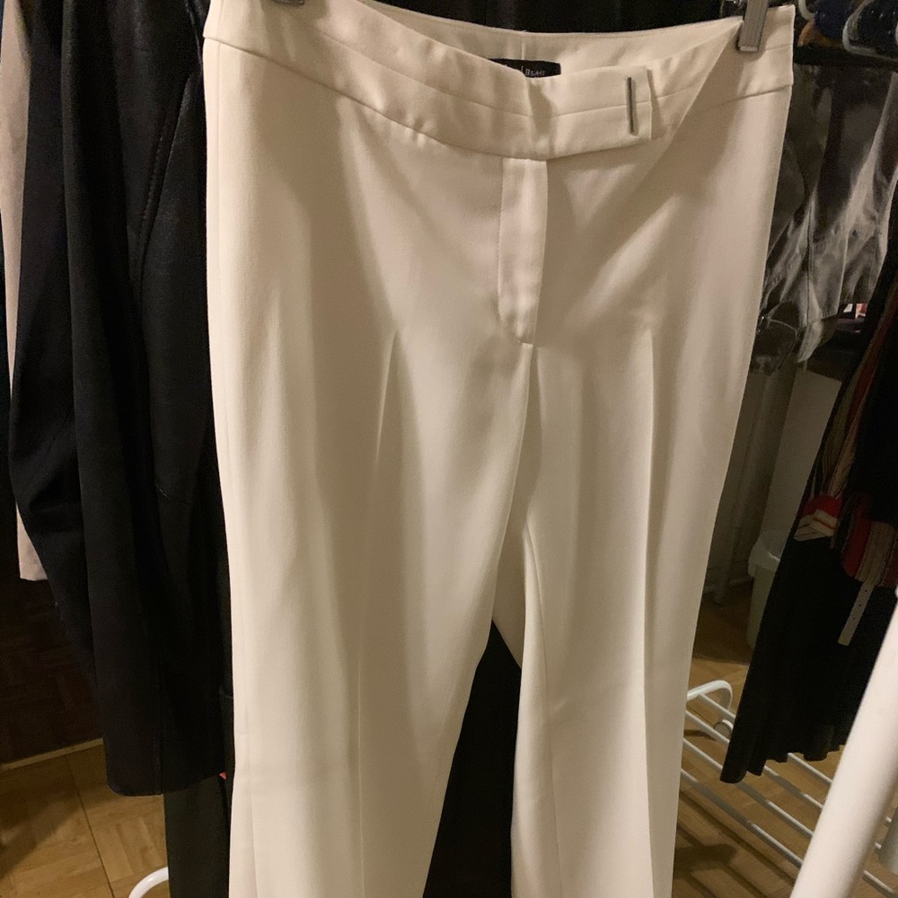 Ivory white suit pants, Size 4